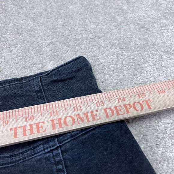 Free People Skirt Women’s Black Denim Drawstring Size 6 - Picture 3 of 11